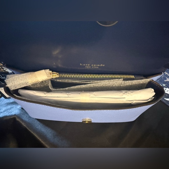 Kate Spade New York-Knott Flap Chain Small Leather Crossbody - Picture 11 of 14